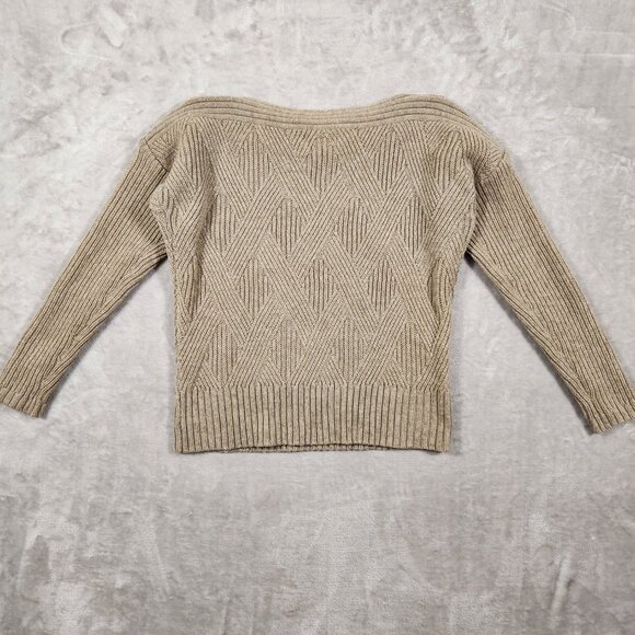 Kenar Sweater Wool Blend Brown Womens Size M - Picture 2 of 9